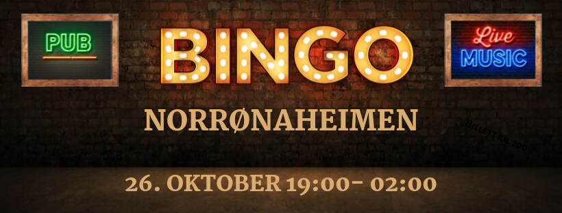 Pub Bingo 2019